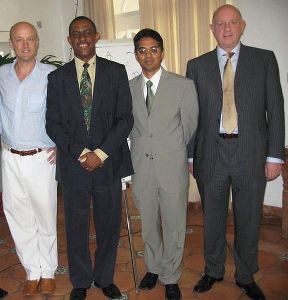 04 Conference coordinators.jpg - Guest speakers and coordinators for the business presentation ‘The CEO in Your Brain— Smart Brain, Healthy Decisions’